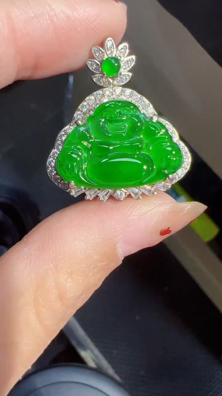 【闪购商品】定制翡翠未镶嵌佛公商品多样性发货1