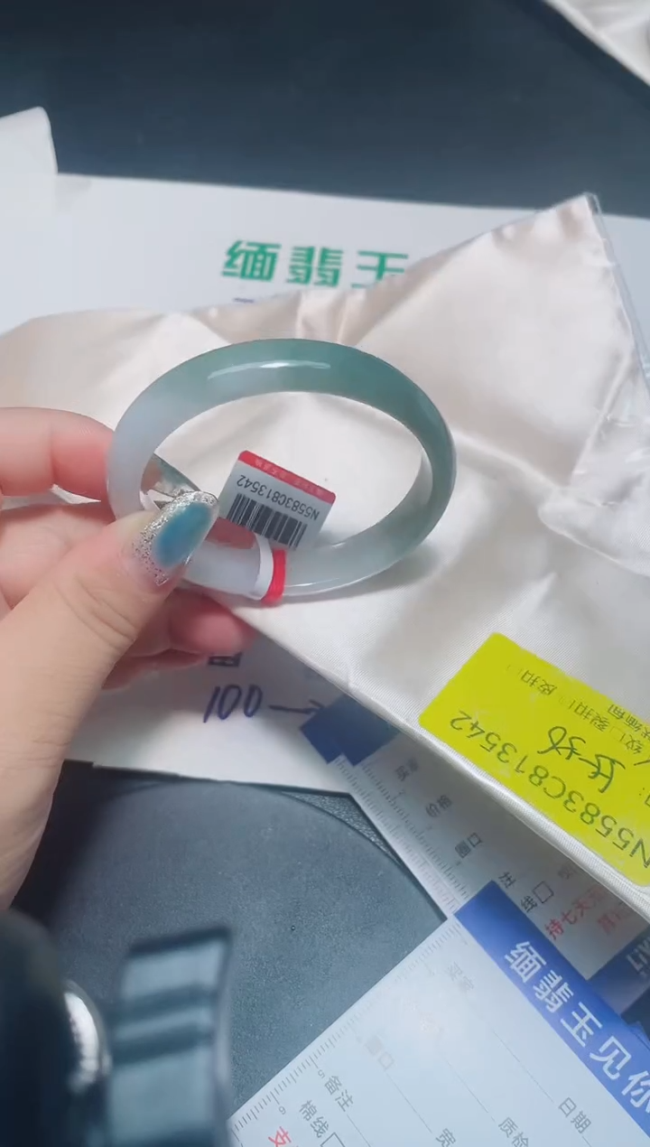 未镶嵌手镯翡翠56贵/13542
