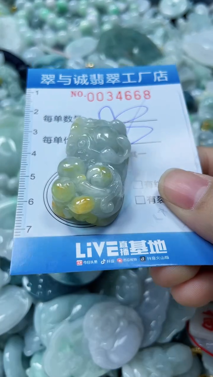 【闪购商品】翡翠颈饰未镶嵌闪购0034668