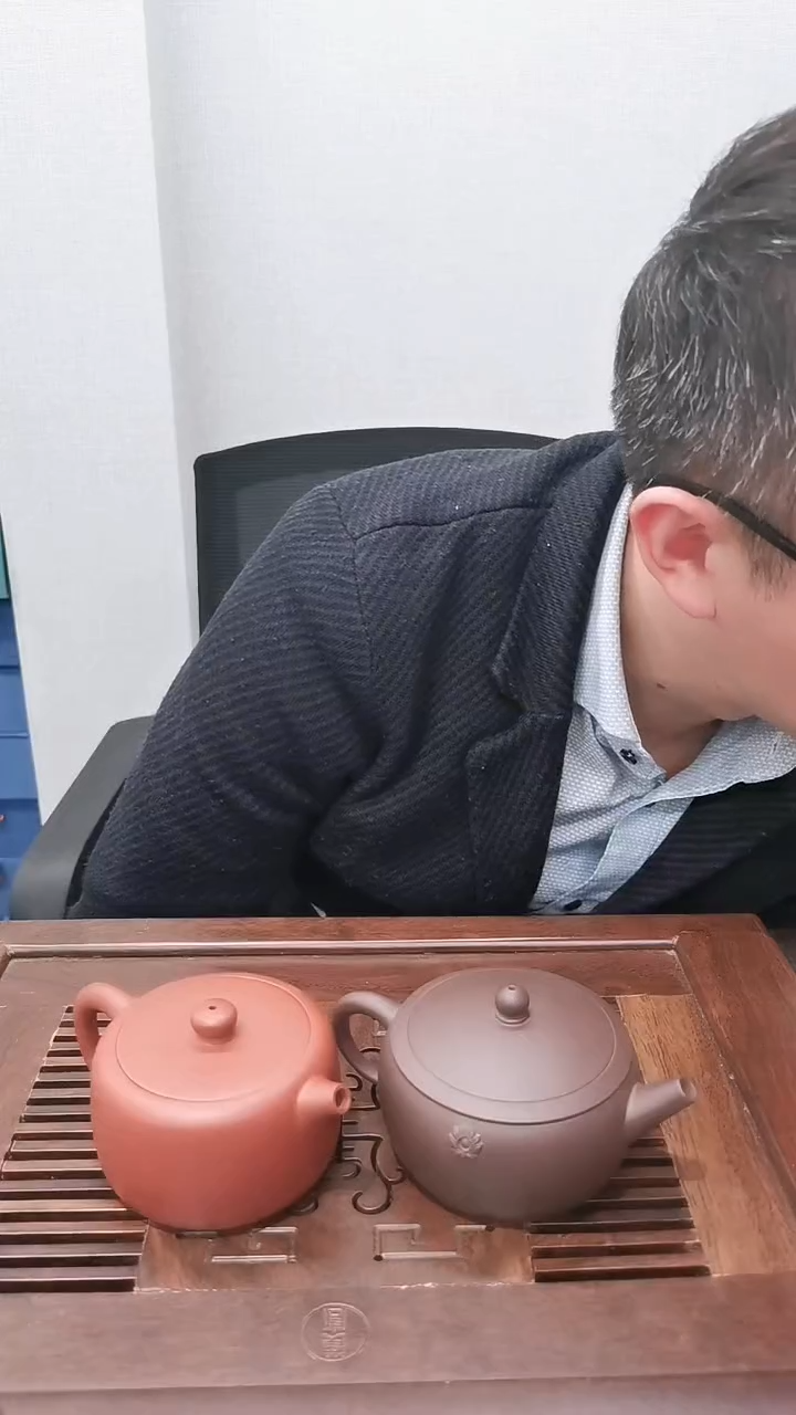 【闪购商品】管文晶 朱泥 圆墩壶