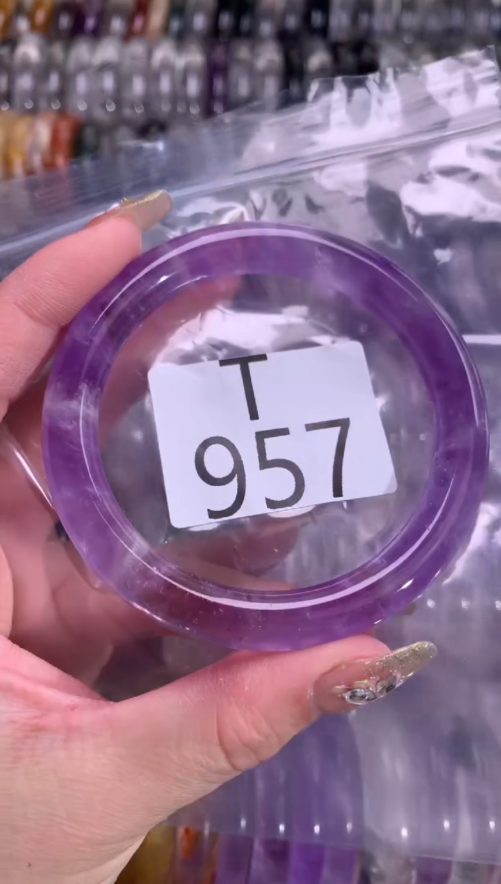 【闪购商品】水晶水晶手镯未镶嵌58-957