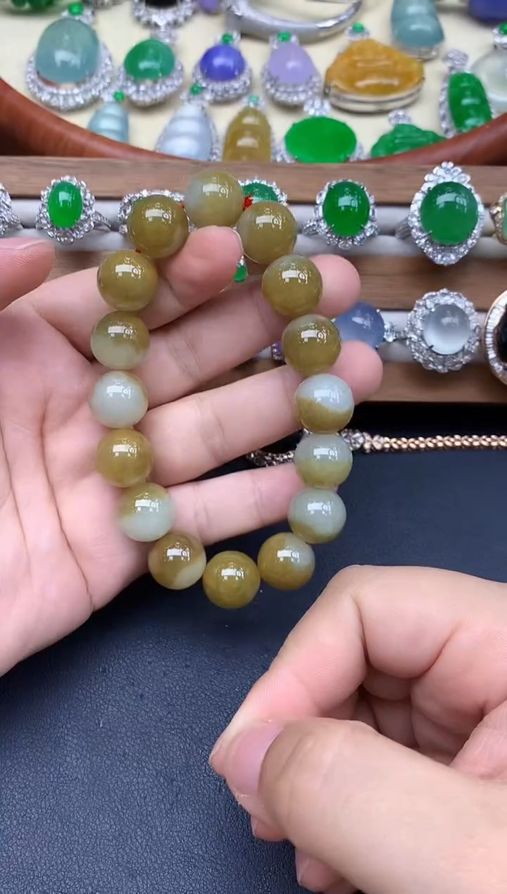 未镶嵌手链翡翠145-中国好珍宝