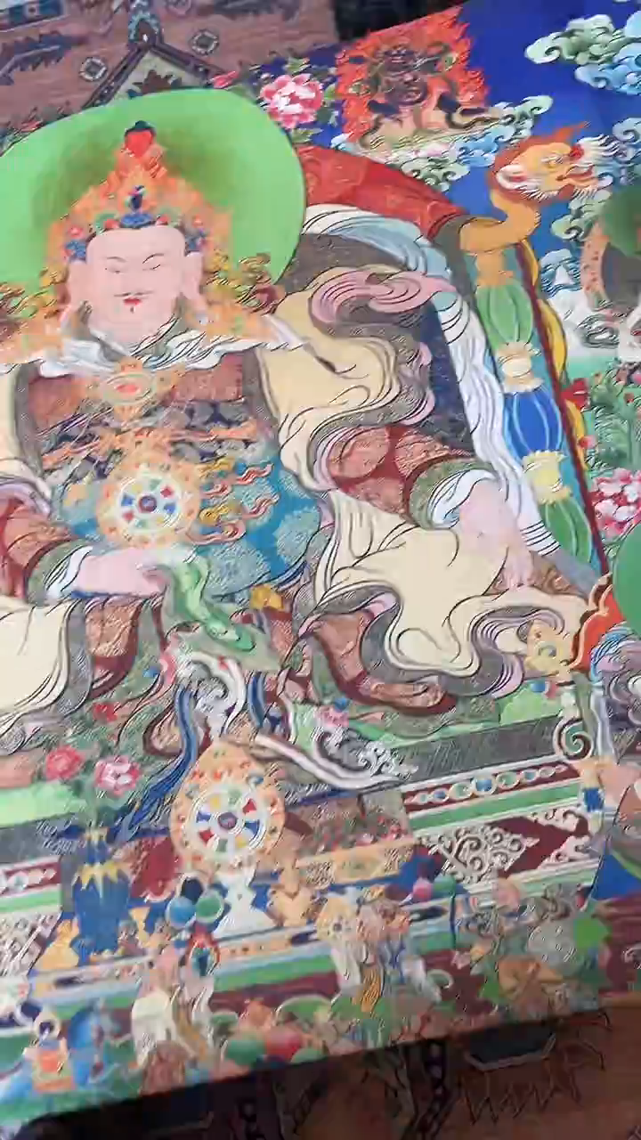 卷轴画绘画类唐卡 16025