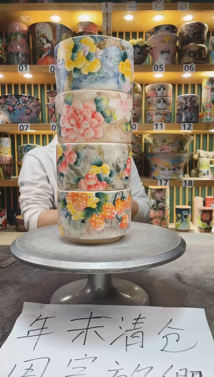 【闪购商品】瓷片默认微瑕一物一拍0115-527-4个