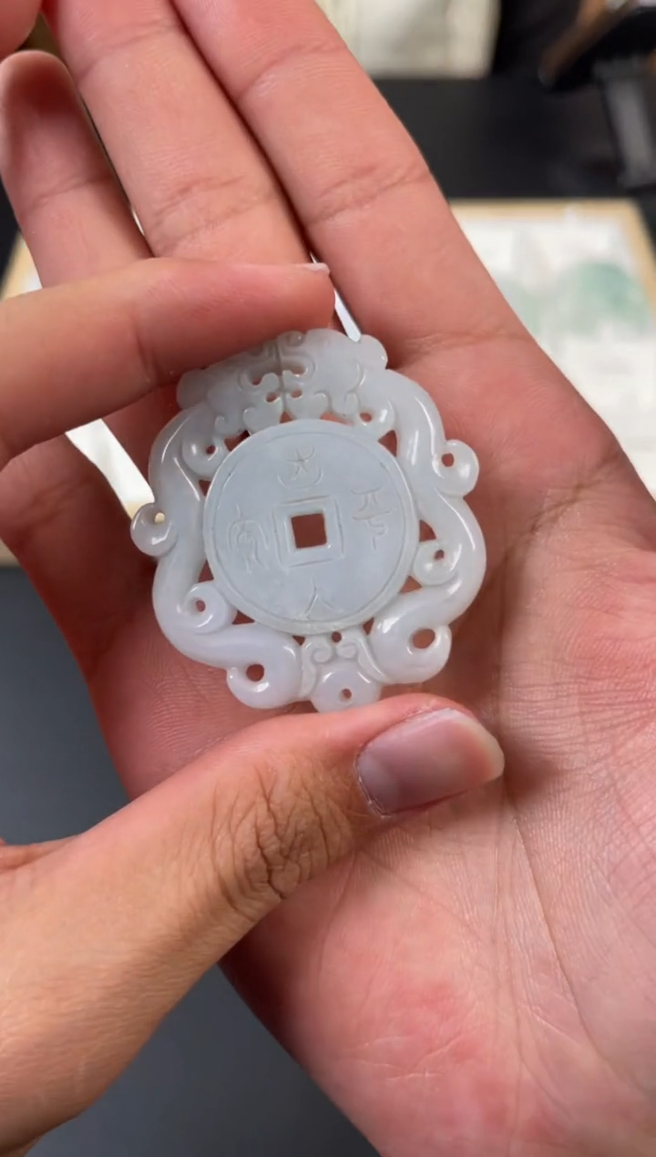 【闪购商品】翡翠颈饰未镶嵌翡翠吊坠YP-002