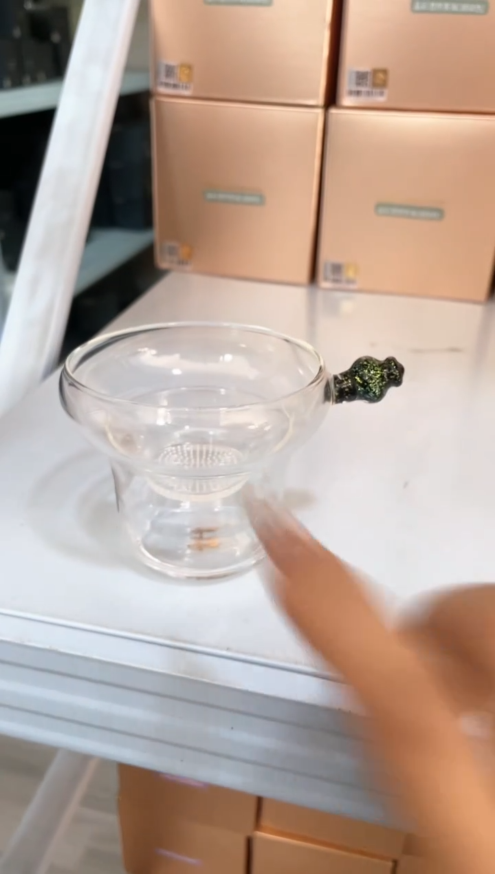 【闪购商品】奉珠黑金激光茶漏。。。