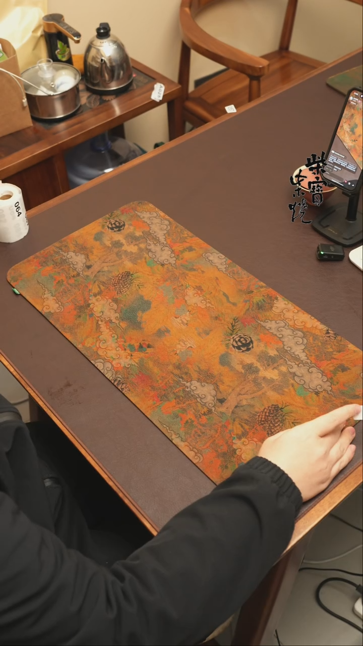 【闪购商品】杯66欣蚕居茶席65-33厘米水仙纹