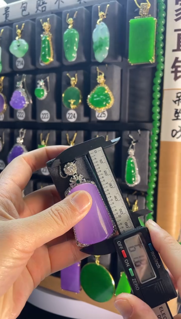 【闪购商品】翡翠耳饰银S925镶嵌226.....