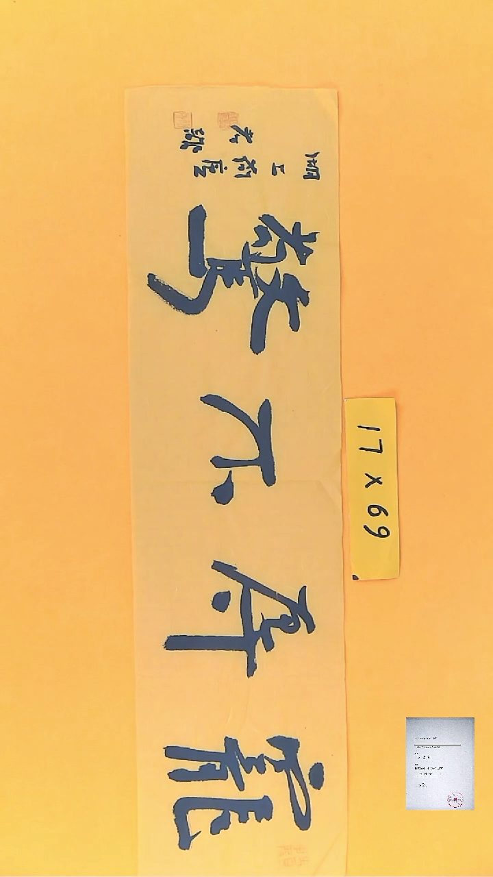 【闪购商品】书法江孝龙书法荣宠不惊34*69