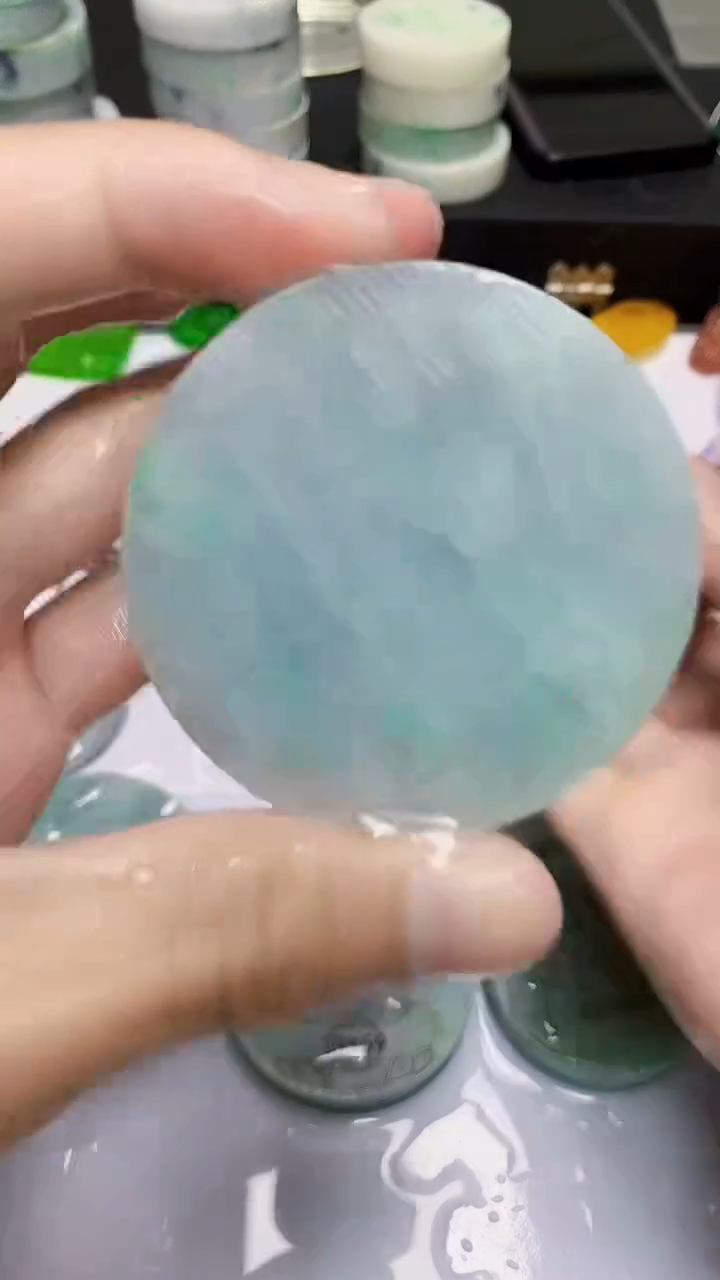 翡翠裸石缅甸天然翡翠A货824