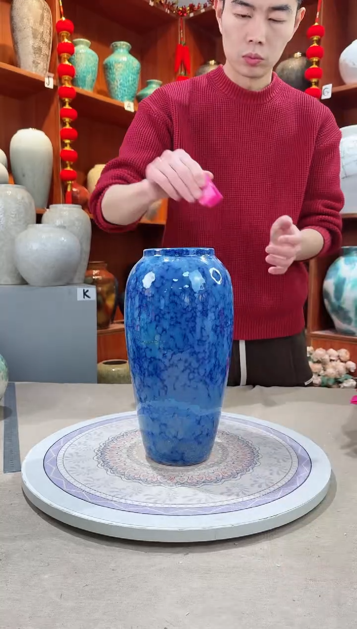 【闪购商品】瓶陶瓷花瓶 无花 瑕疵a395 