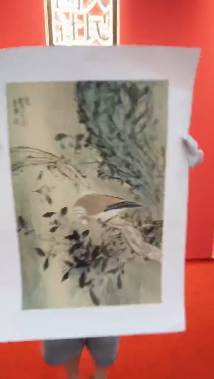 国画秦燕格国画作品A25-4