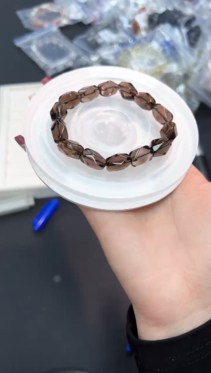 【闪购商品】水晶手串未镶嵌93b多样性发其一/1条默认微瑕