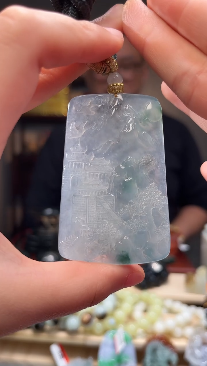 颈饰未镶嵌翡翠用****0吊坠