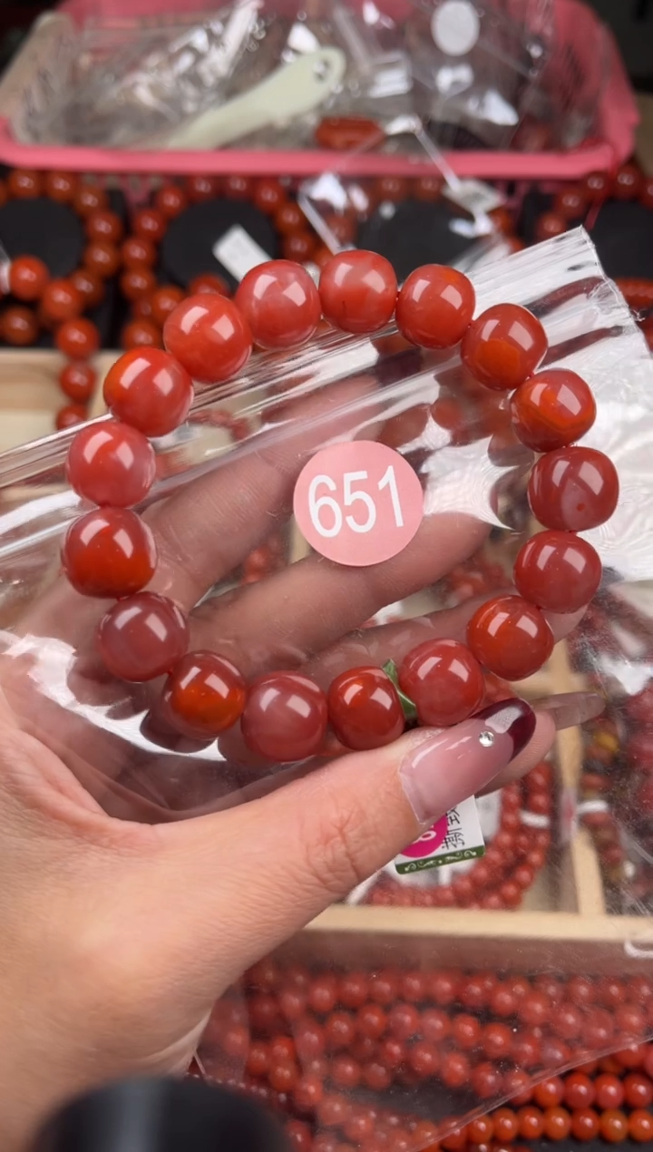 【闪购商品】南红玛瑙珠宝奇石未镶嵌651-13+