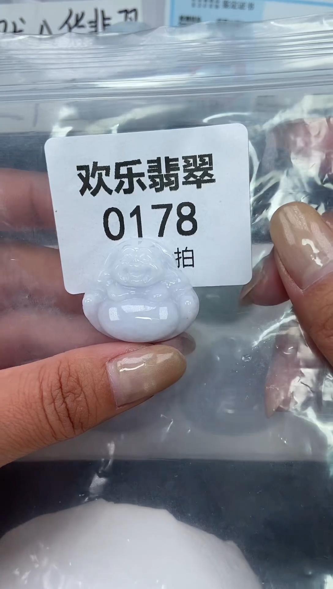 颈饰未镶嵌翡翠缅甸天然翡翠0178