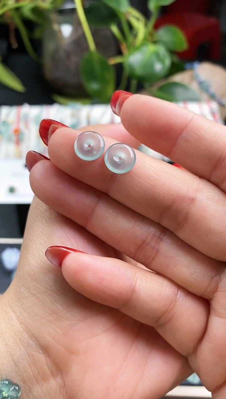 【闪购商品】翡翠戒指未镶嵌平安扣