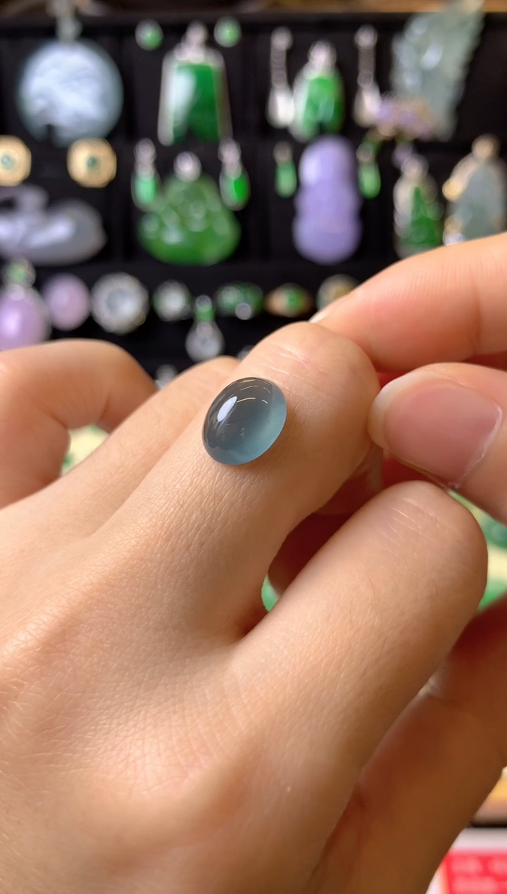 【闪购商品】定制翡翠未镶嵌1裸玉（客户意向镶嵌）