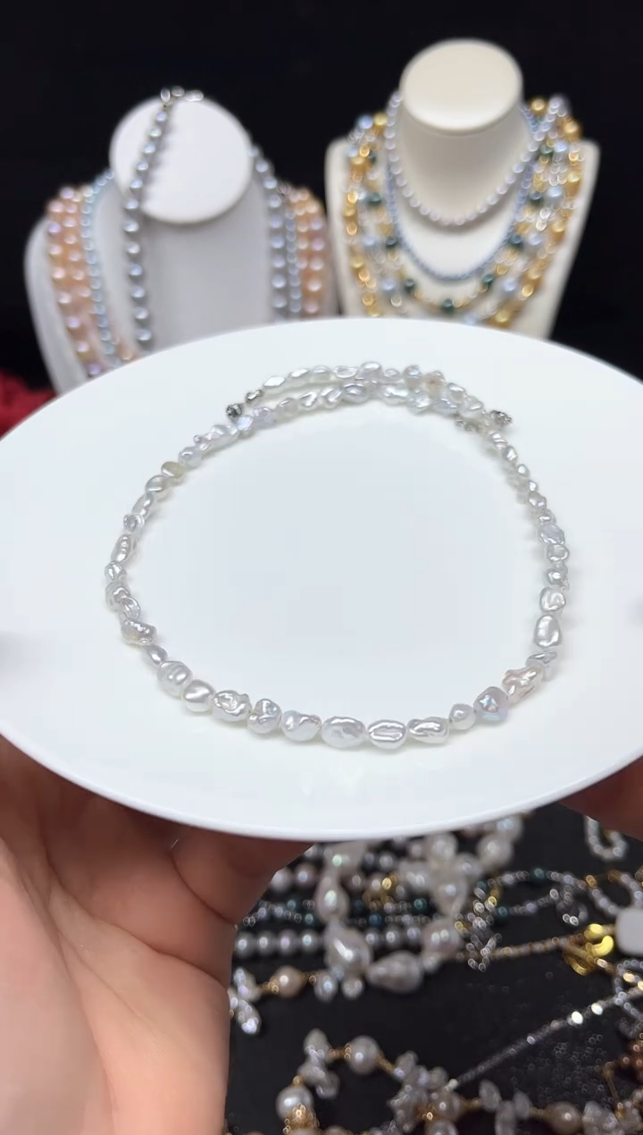 【闪购商品】淡水珍珠颈饰未镶嵌多人