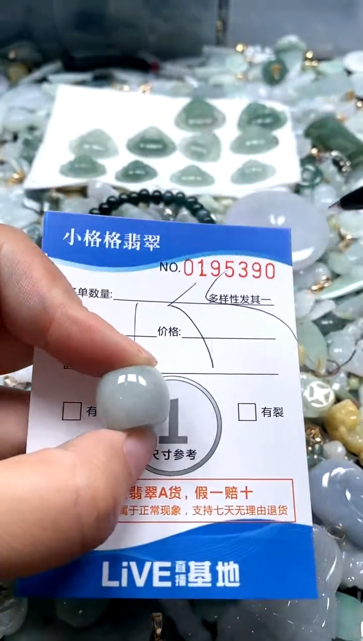 【闪购商品】翡翠颈饰未镶嵌闪购商品0195390