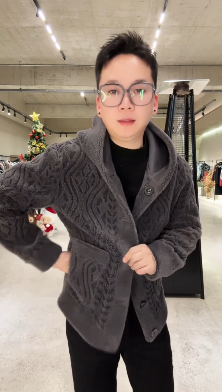 48（125斤以内）男士双面穿羊毛夹克