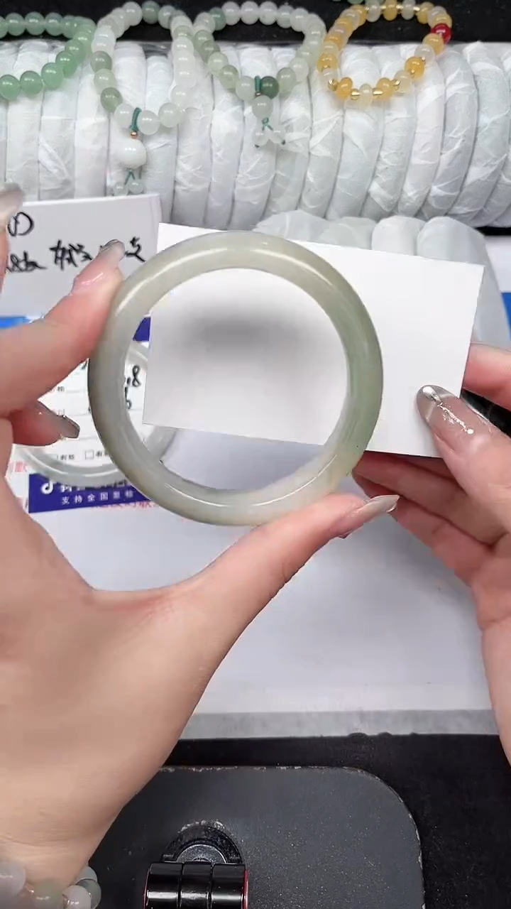 未镶嵌手镯石英质玉328-55/56