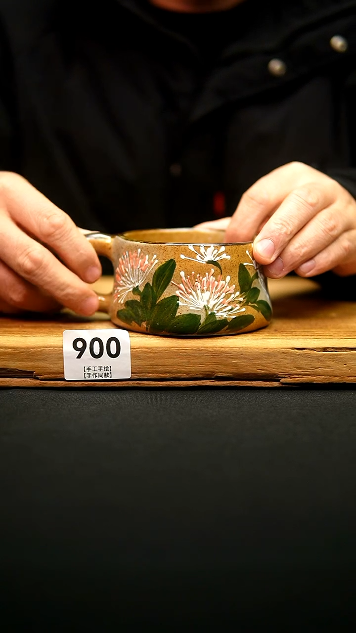 @@陶园瓷舍@@纯手工手绘@高温釉下彩