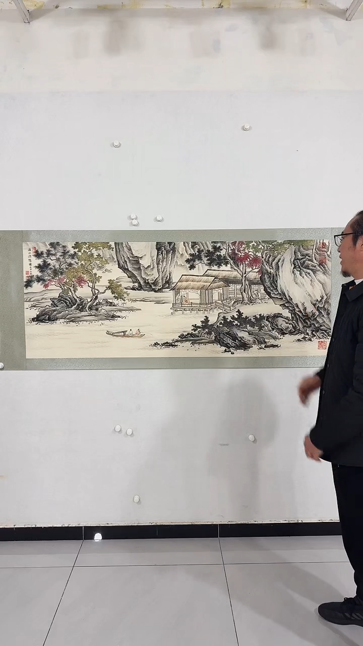 国画伯龙12平尺精品绘画作品(纸本)30