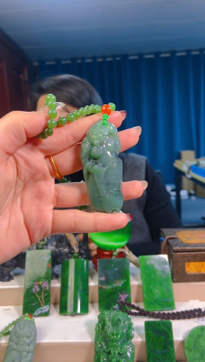 【闪购商品】和田玉挂件未镶嵌1