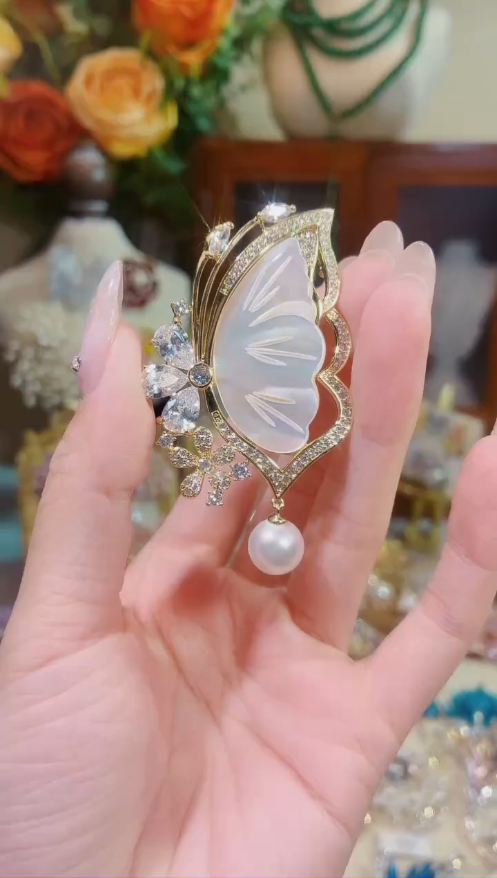 合成立方氧化锆铜合金贝蝶