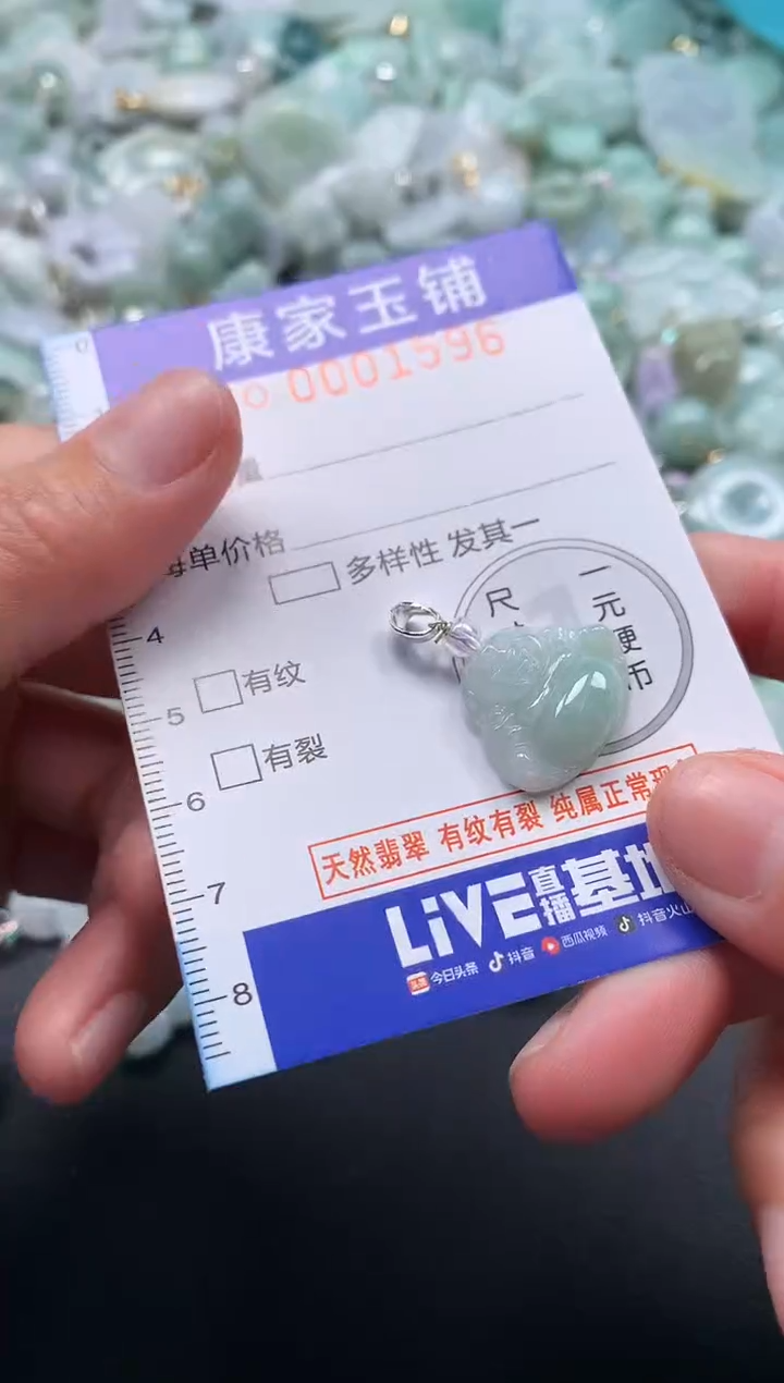 颈饰未镶嵌翡翠1596