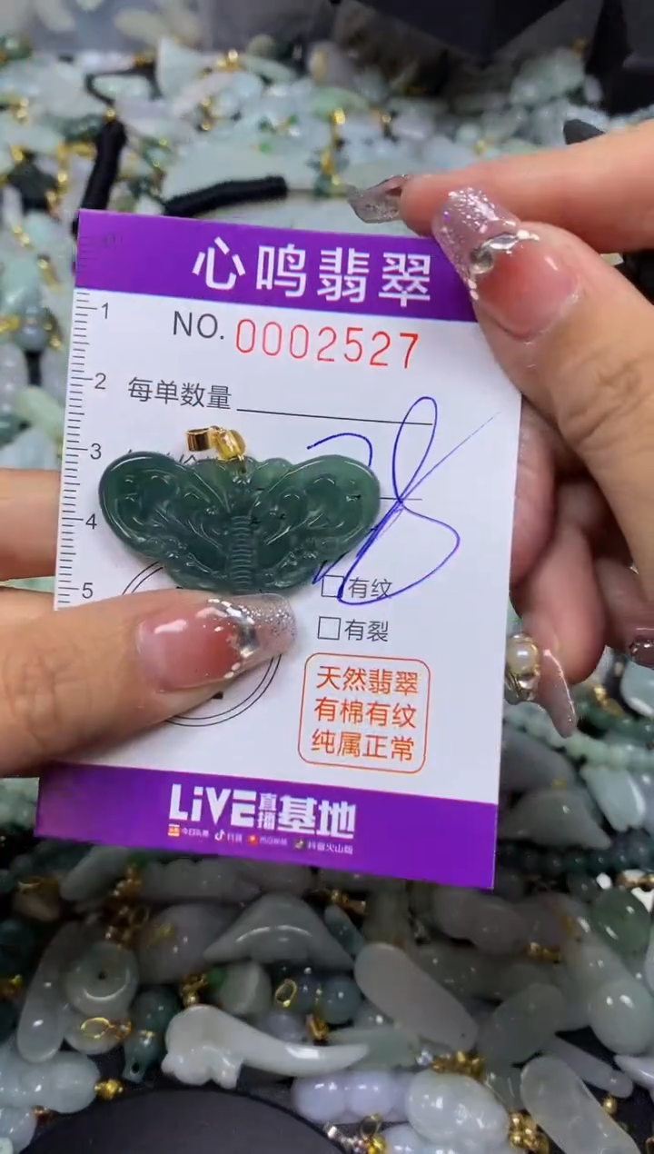 【闪购商品】翡翠颈饰未镶嵌闪购002527