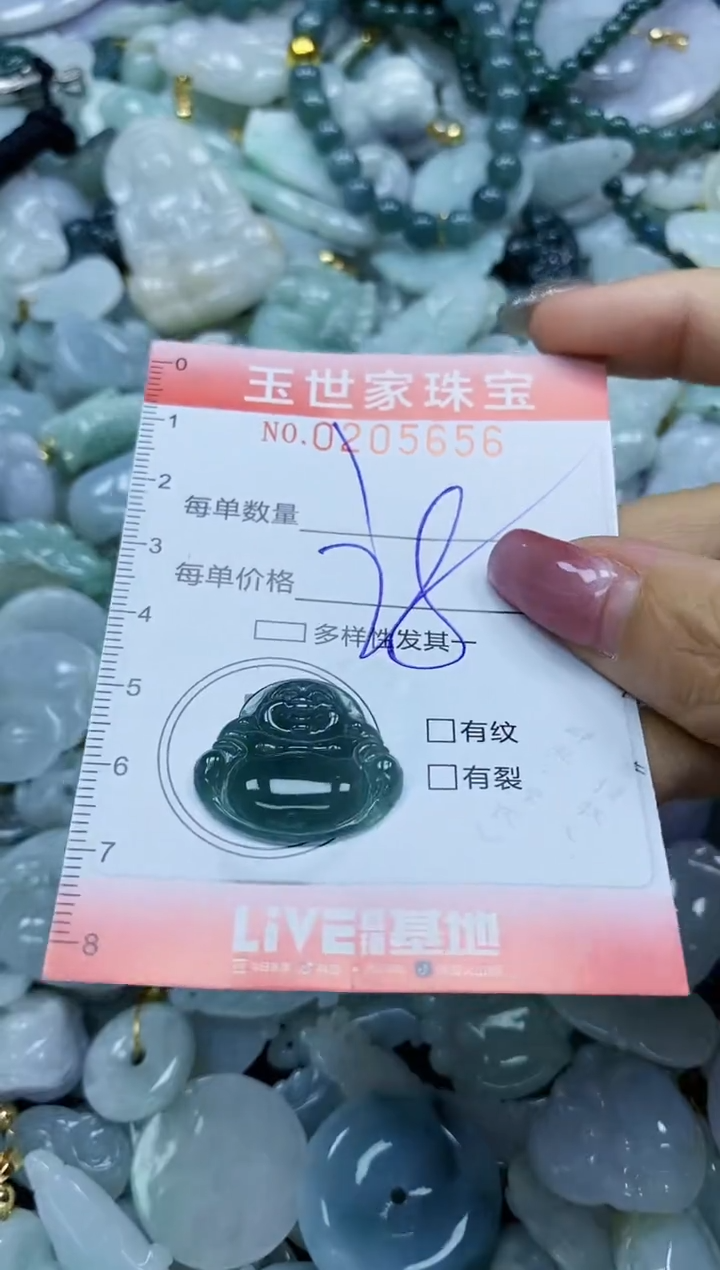 【闪购商品】翡翠颈饰未镶嵌闪购0205656