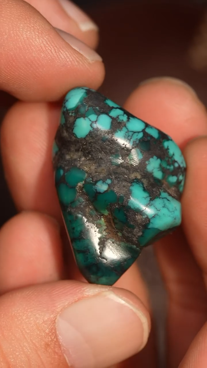 未镶嵌绿松石颈饰冲赛康胡子哥，DIY一77