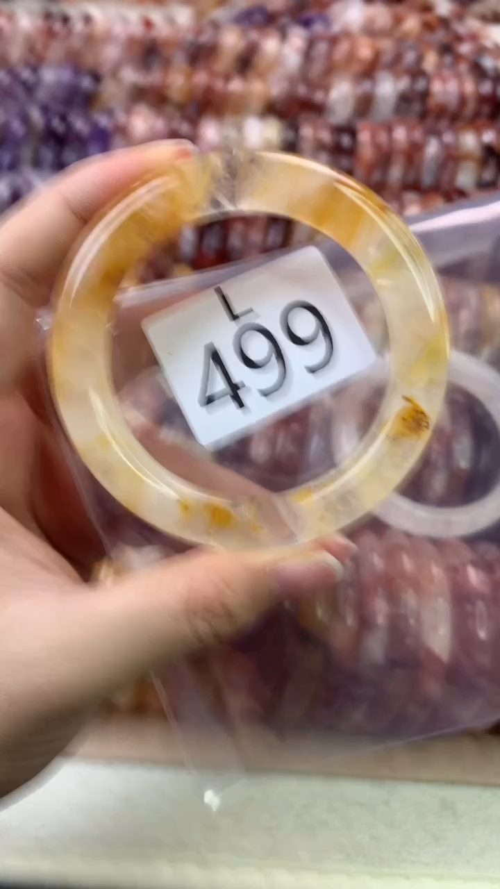 【闪购商品】水晶水晶手镯L未镶嵌499-54