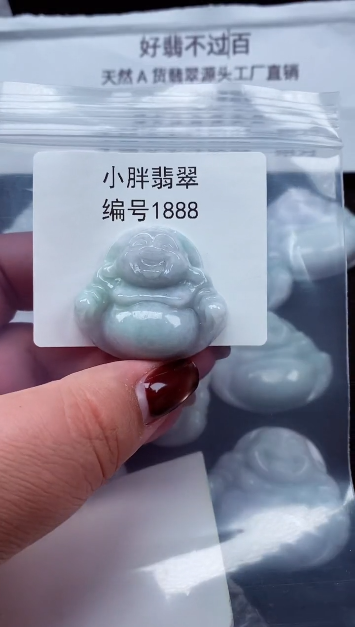 颈饰未镶嵌翡翠缅甸天然A货翡翠1888