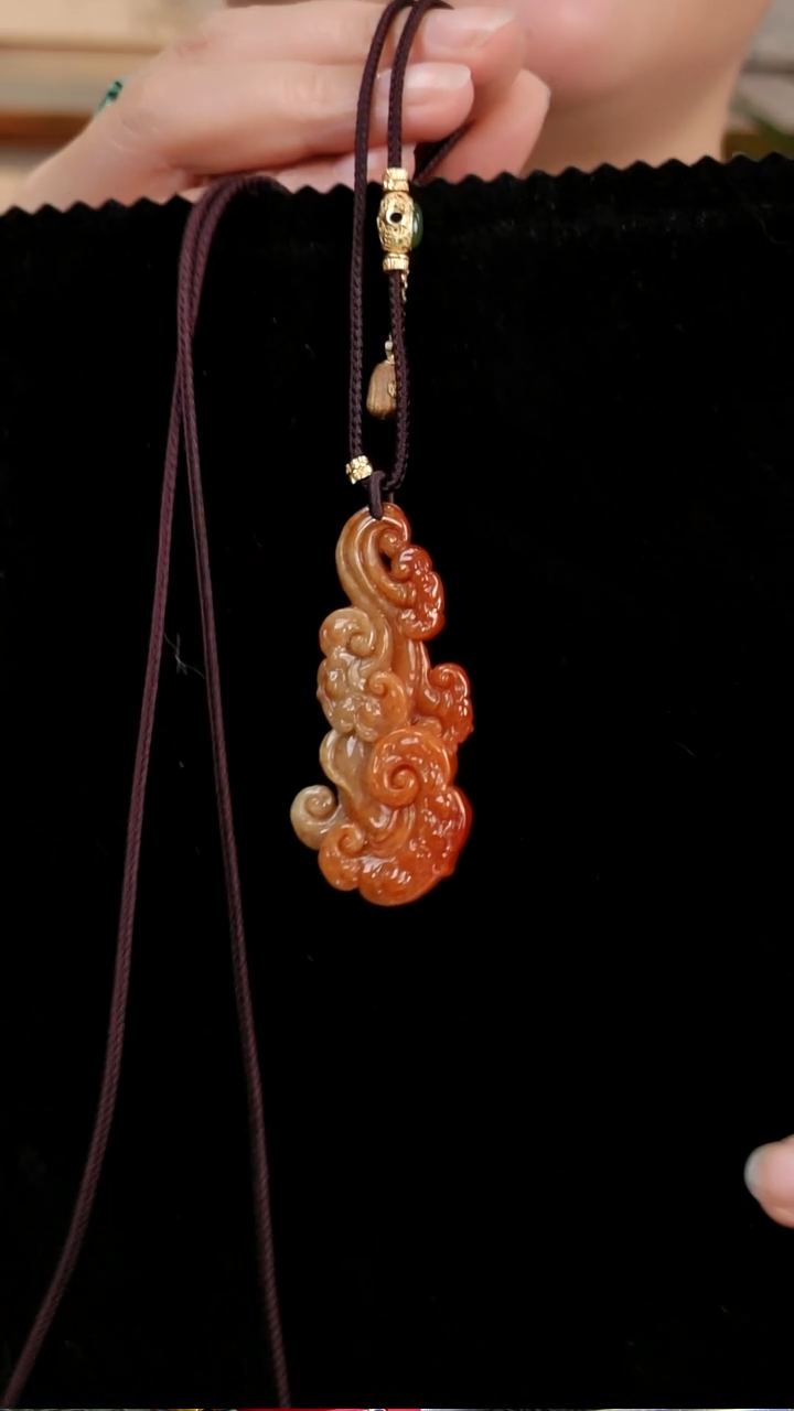 颈饰未镶嵌翡翠国风