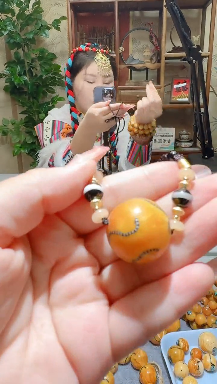 蜜蜡颈饰未镶嵌813天然蜜蜡珠宝奇石全都保真