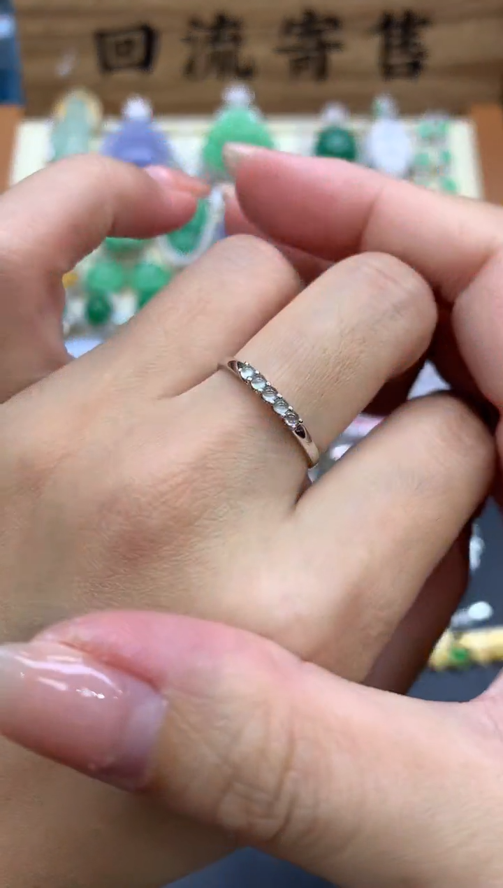 【闪购商品】翡翠戒指18K金镶嵌221-中国好珍宝