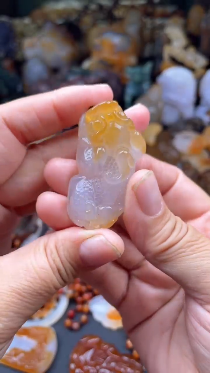 【闪购商品】玛瑙/玉髓颈饰未镶嵌AA