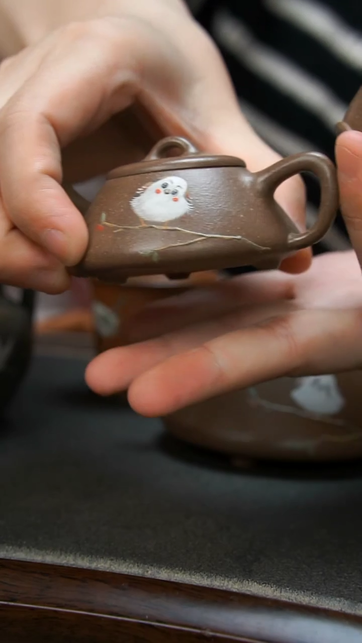 【闪购商品】紫砂茶壶肥啾小石瓢壶50cc