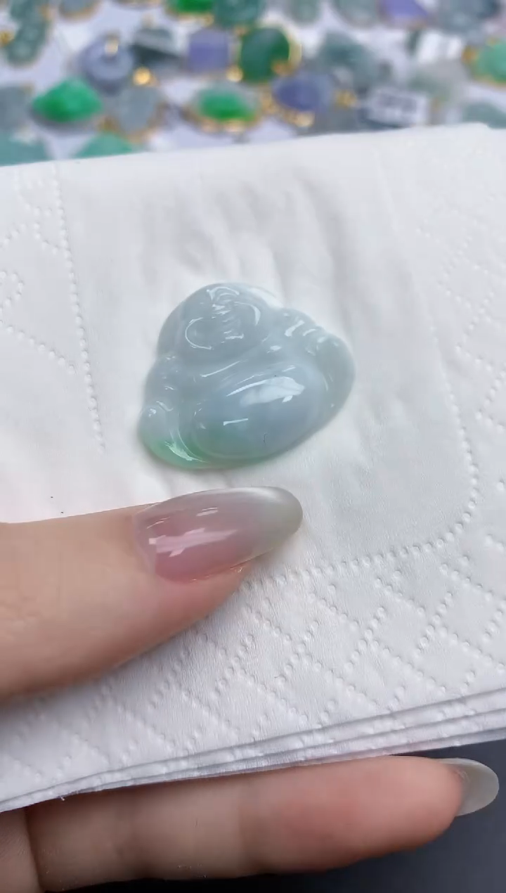 【闪购商品】翡翠颈饰未镶嵌天然缅甸翡翠A货