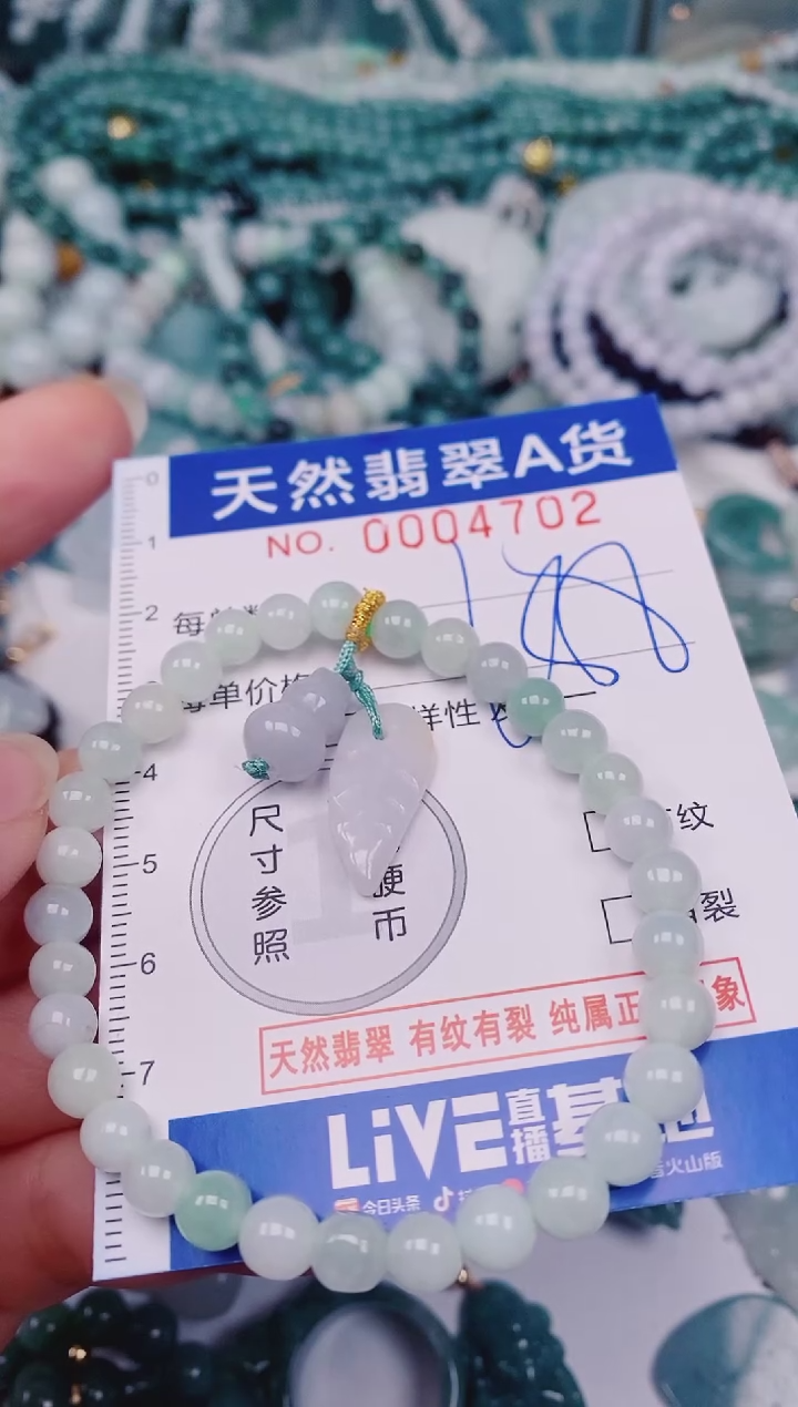 颈饰未镶嵌翡翠00004702