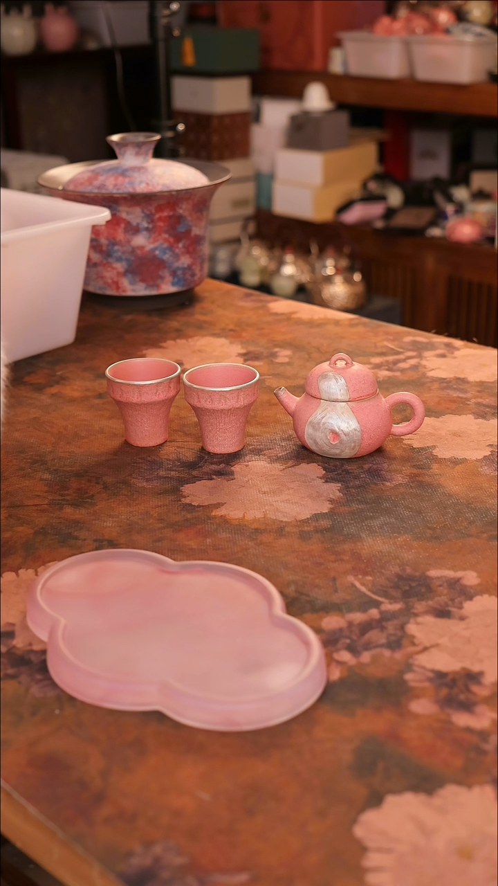 【闪购商品】陶瓷茶具（无礼盒无茶盘）@@Q1069