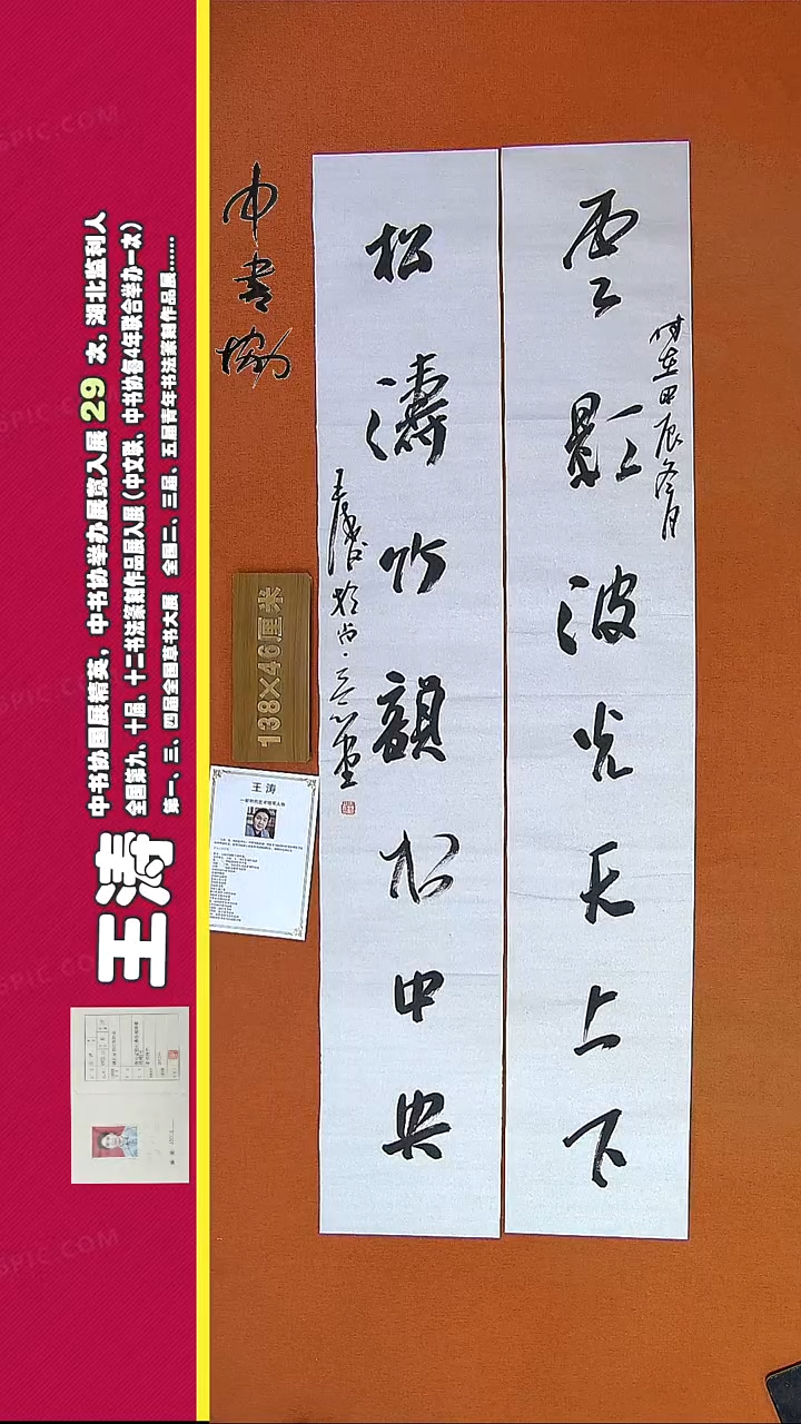 【闪购商品】书法180E王涛书法作品