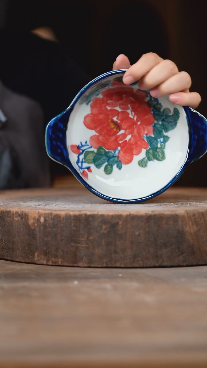 瓷片景德镇高温釉下彩（食品级）
