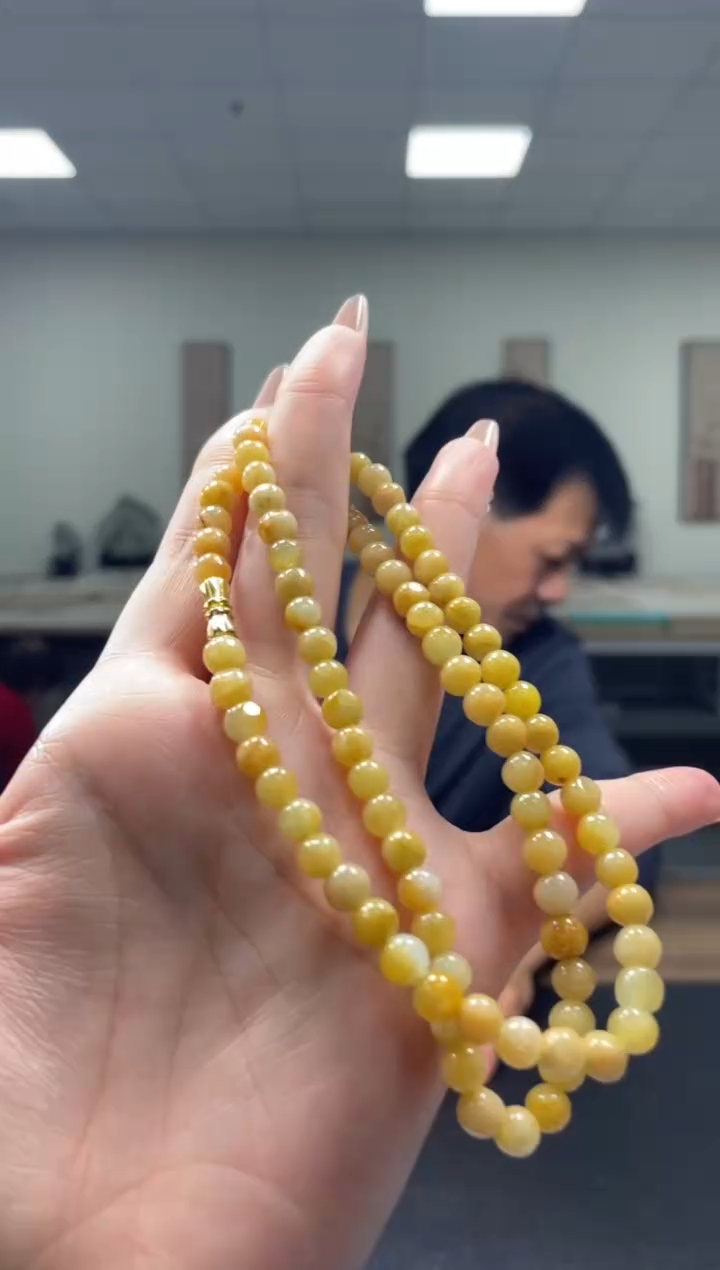 颈饰未镶嵌翡翠天然A货翡翠随机发一件35