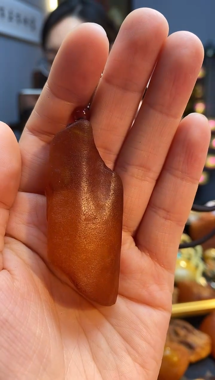 琥珀颈饰未镶嵌吊坠