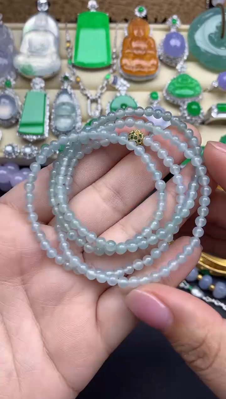 【闪购商品】翡翠手串未镶嵌54-中国好珍宝