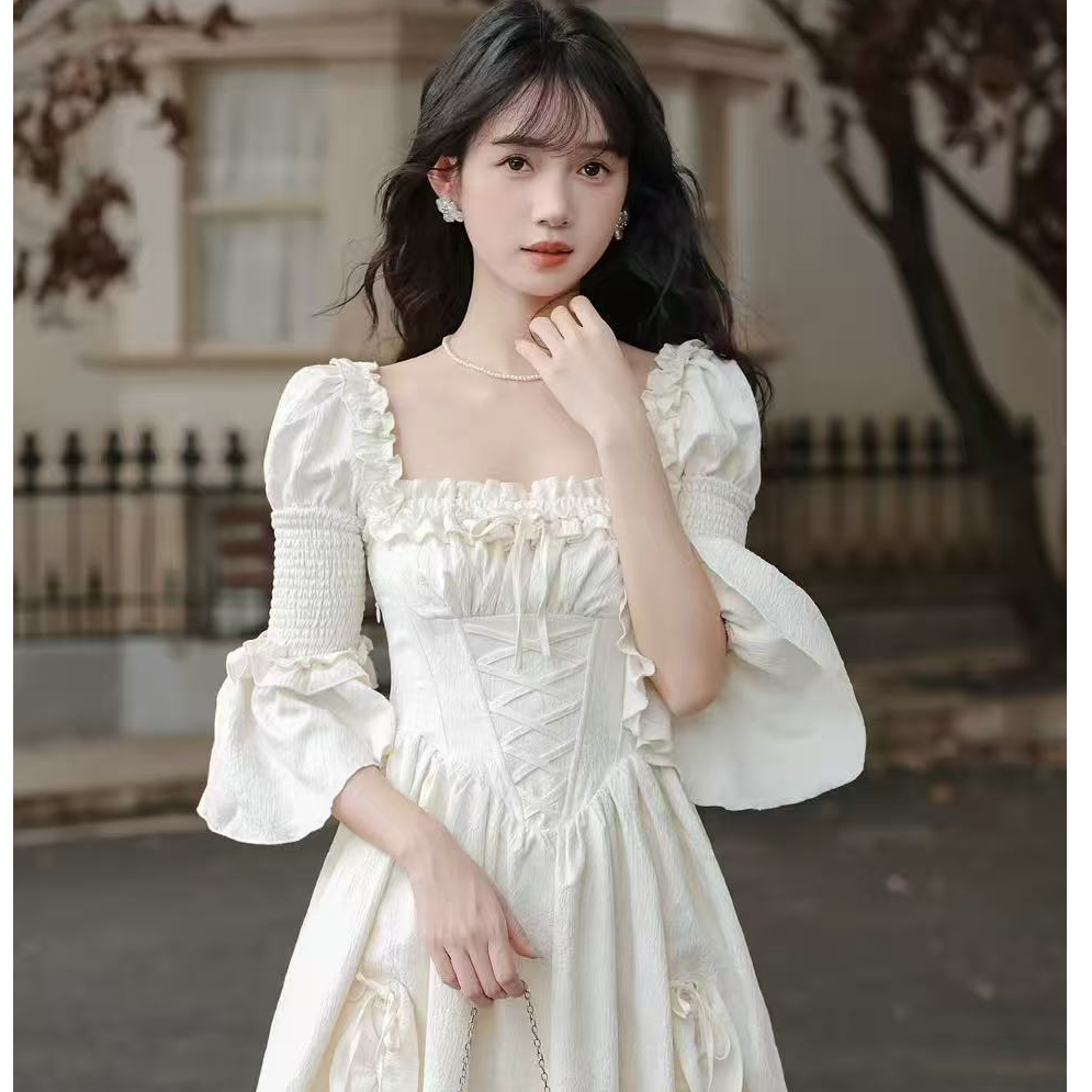 【1601-1700】漫素时尚高贵连衣裙